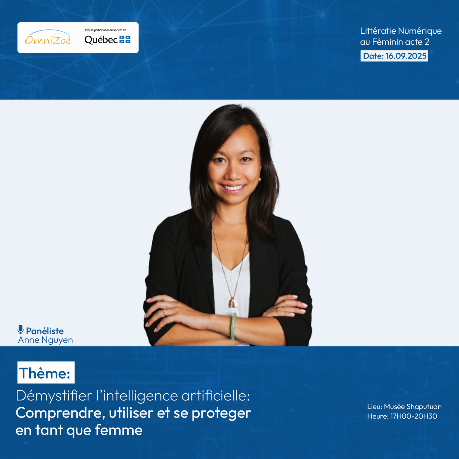 Anne Nguyen : Une voix stratégique pour l’intelligence artificielle au Québec