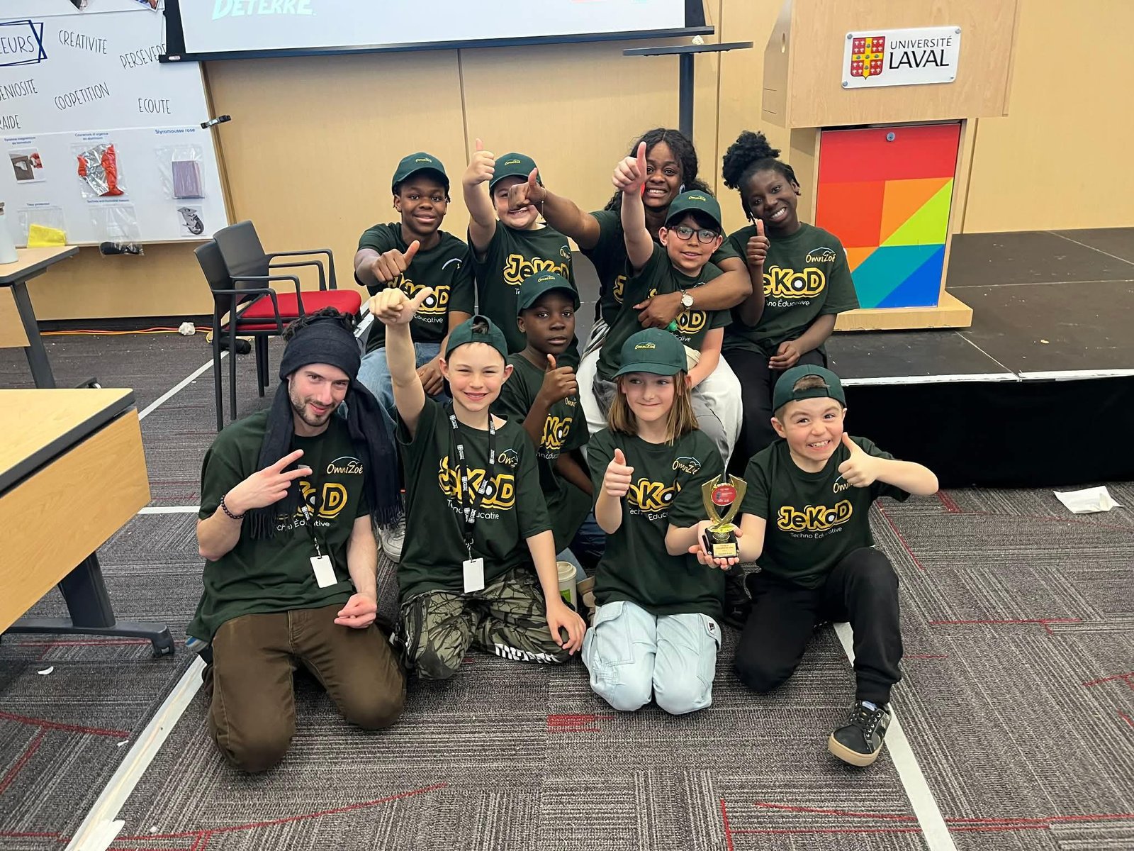 Une victoire collective portée par toute une communauté