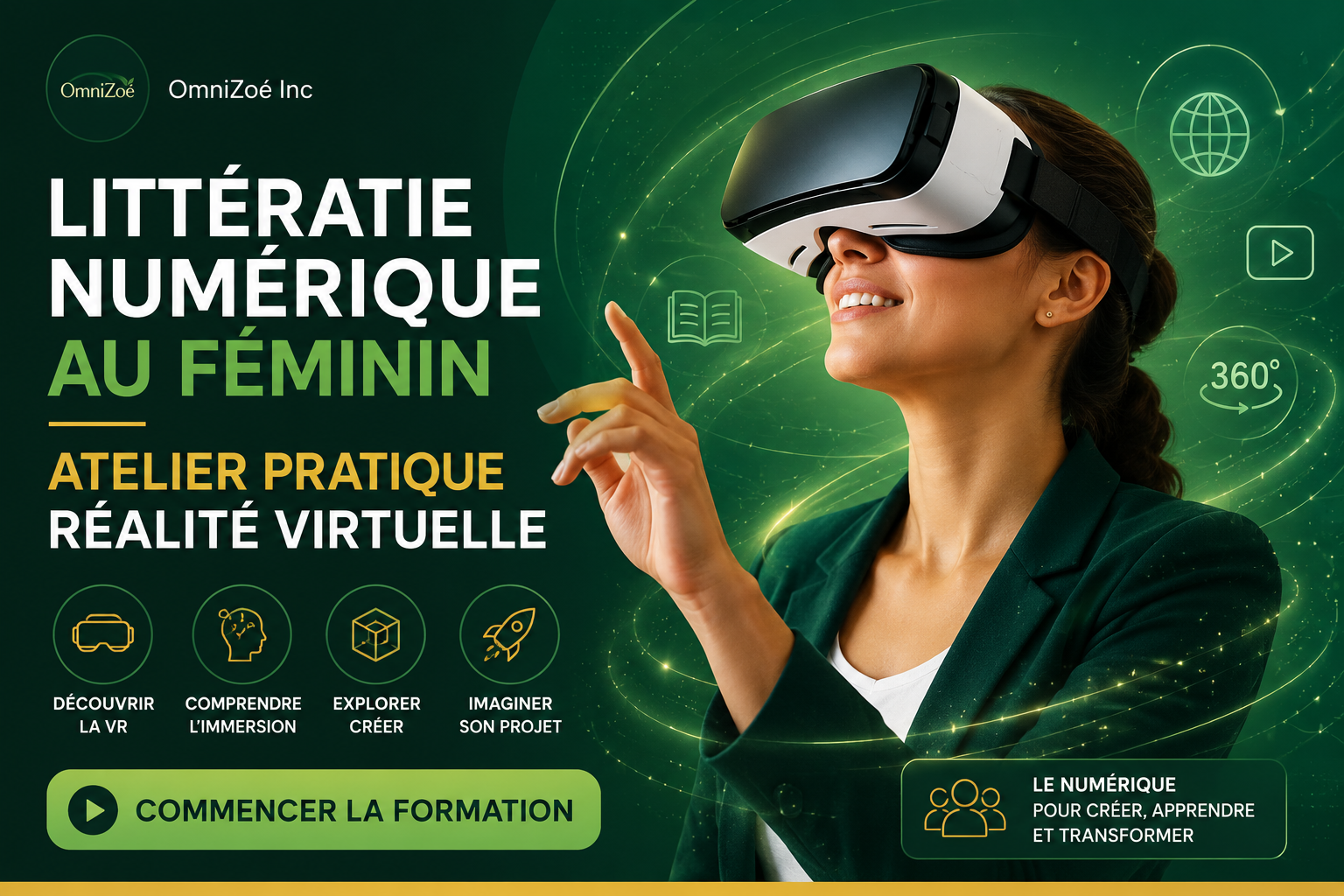 Atelier pratique de réalité virtuelle